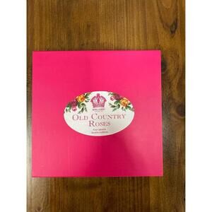 Royal Albert “Old Country Roses” Fine Bone China Spoon Set – 4pc, 5.9”